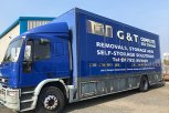 G&T Removals and Deliveries van